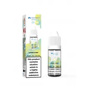 Lemon Mint Nic Salt E-Liquid by Hayati Crystal Pro Max 10ml